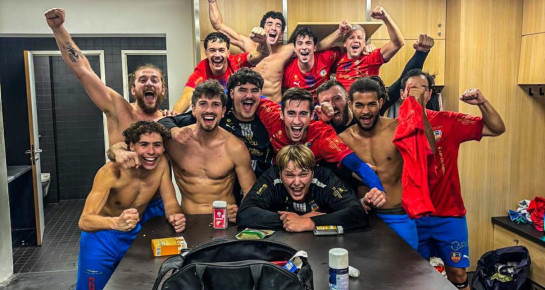 La photo de la victoire !